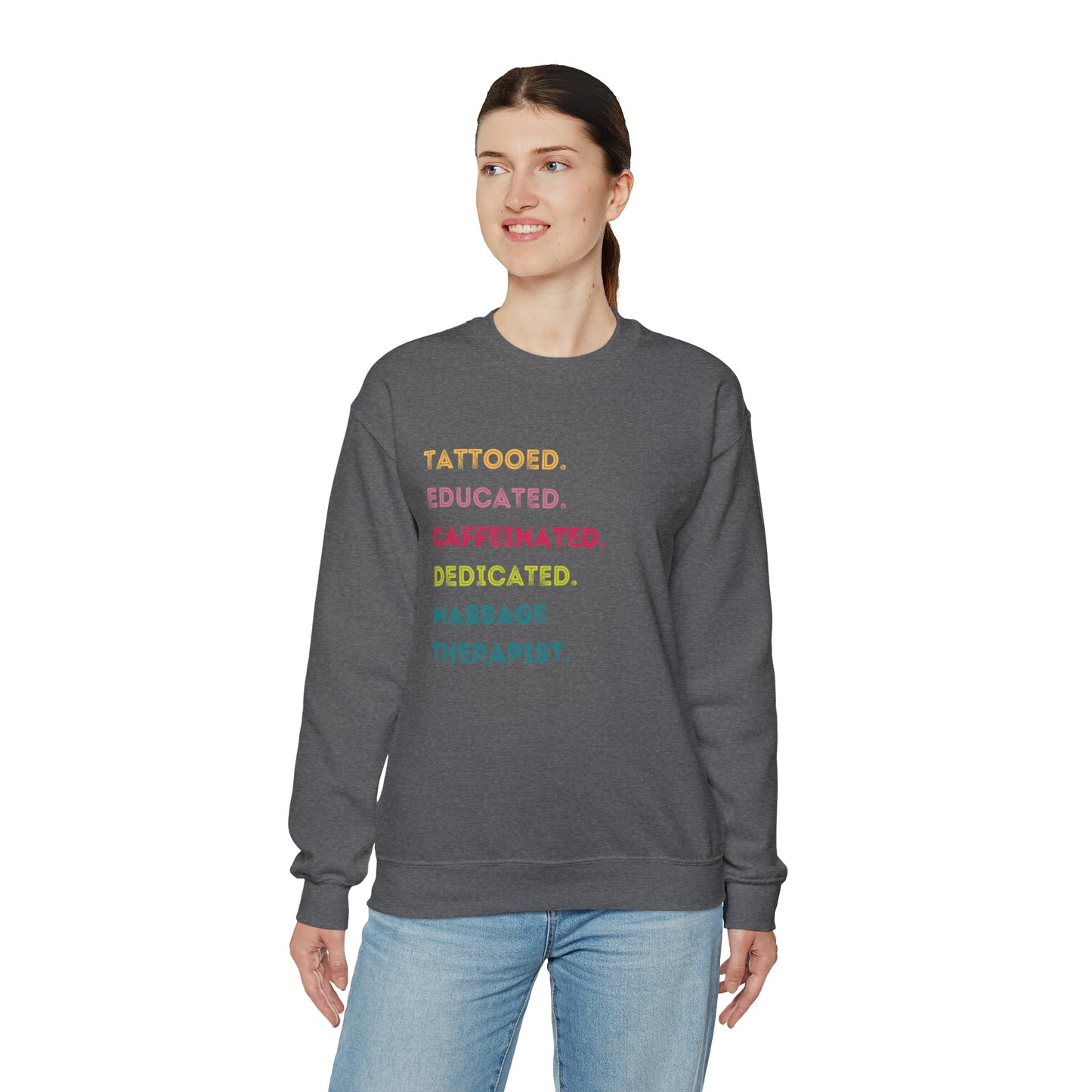 
                  
                    Unisex Heavy Blend™ Tattooed & Educated Crewneck Sweatshirt
                  
                