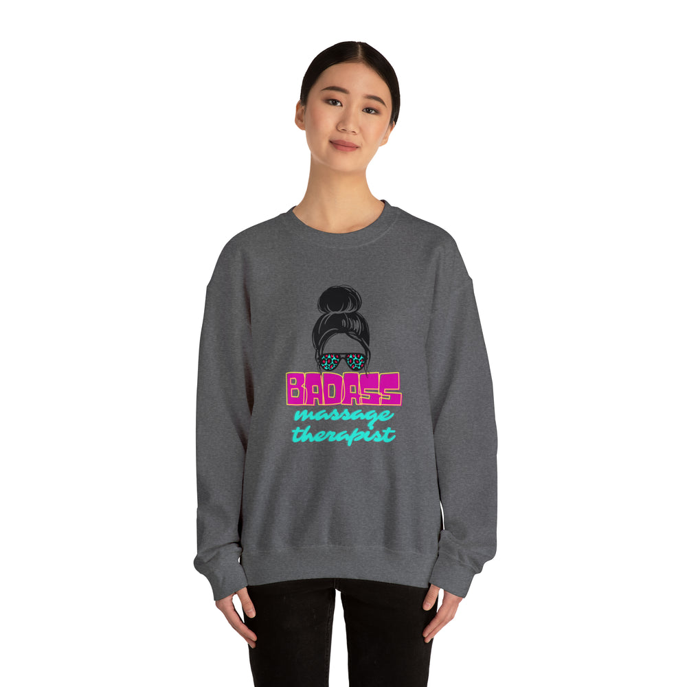 
                  
                    Unisex Heavy Blend™ Badass Massage Therapist Crewneck Sweatshirt
                  
                