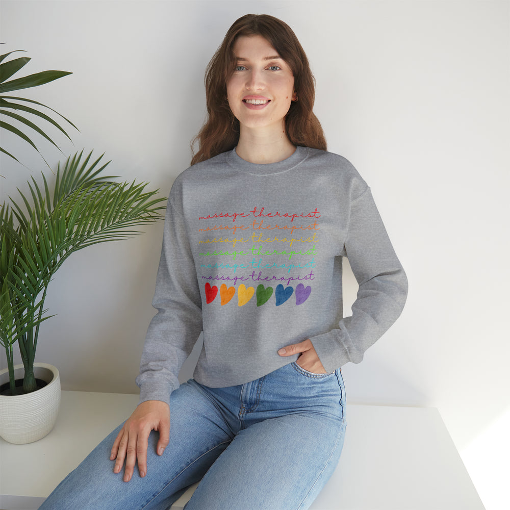 
                  
                    Unisex Heavy Blend™ Rainbow Massage Therapist Crewneck Sweatshirt
                  
                