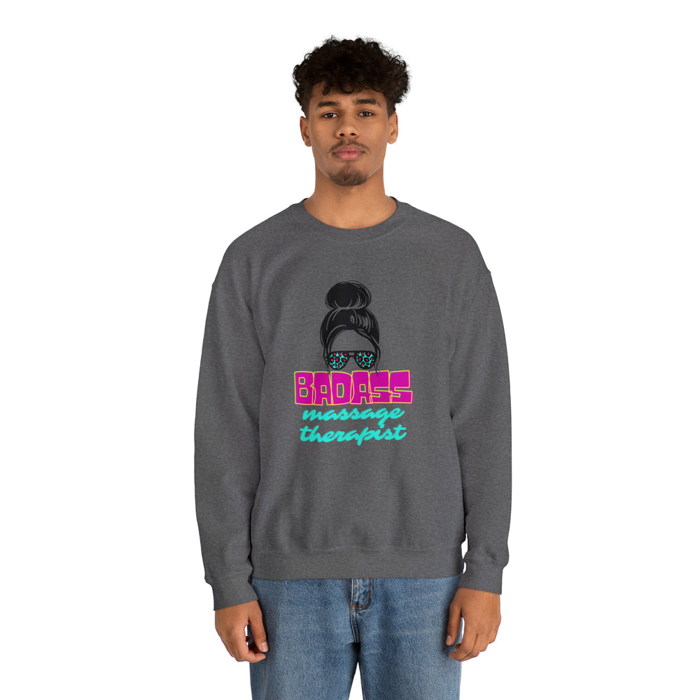 
                  
                    Unisex Heavy Blend™ Badass Massage Therapist Crewneck Sweatshirt
                  
                