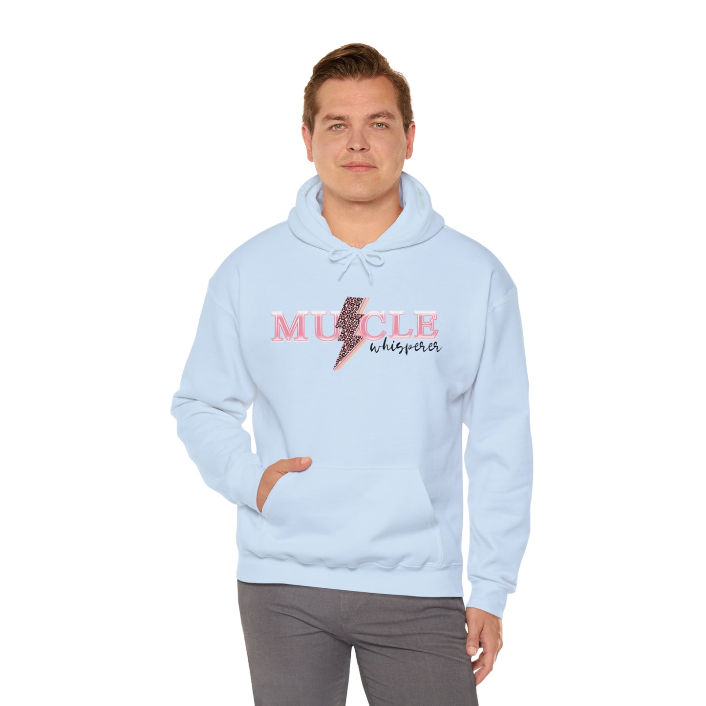 
                  
                    Unisex Heavy Blend™ Muscle Whisperer Hooded Sweatshirt
                  
                