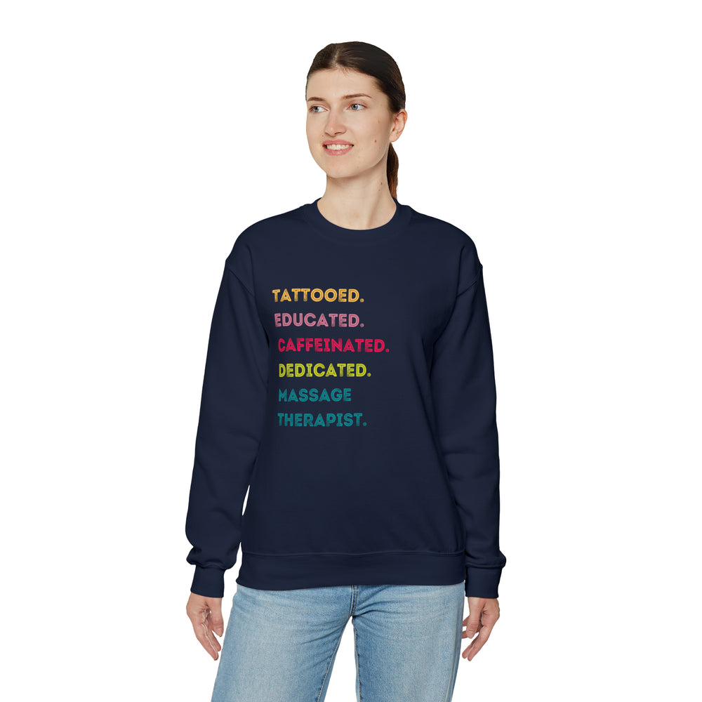 
                  
                    Unisex Heavy Blend™ Tattooed & Educated Crewneck Sweatshirt
                  
                