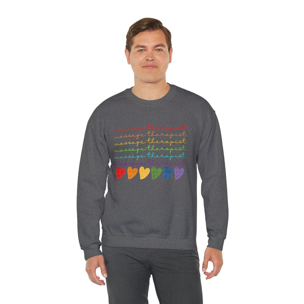 
                  
                    Unisex Heavy Blend™ Rainbow Massage Therapist Crewneck Sweatshirt
                  
                