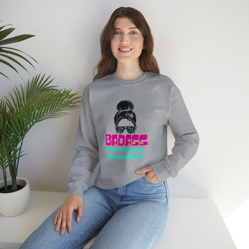 
                  
                    Unisex Heavy Blend™ Badass Massage Therapist Crewneck Sweatshirt
                  
                