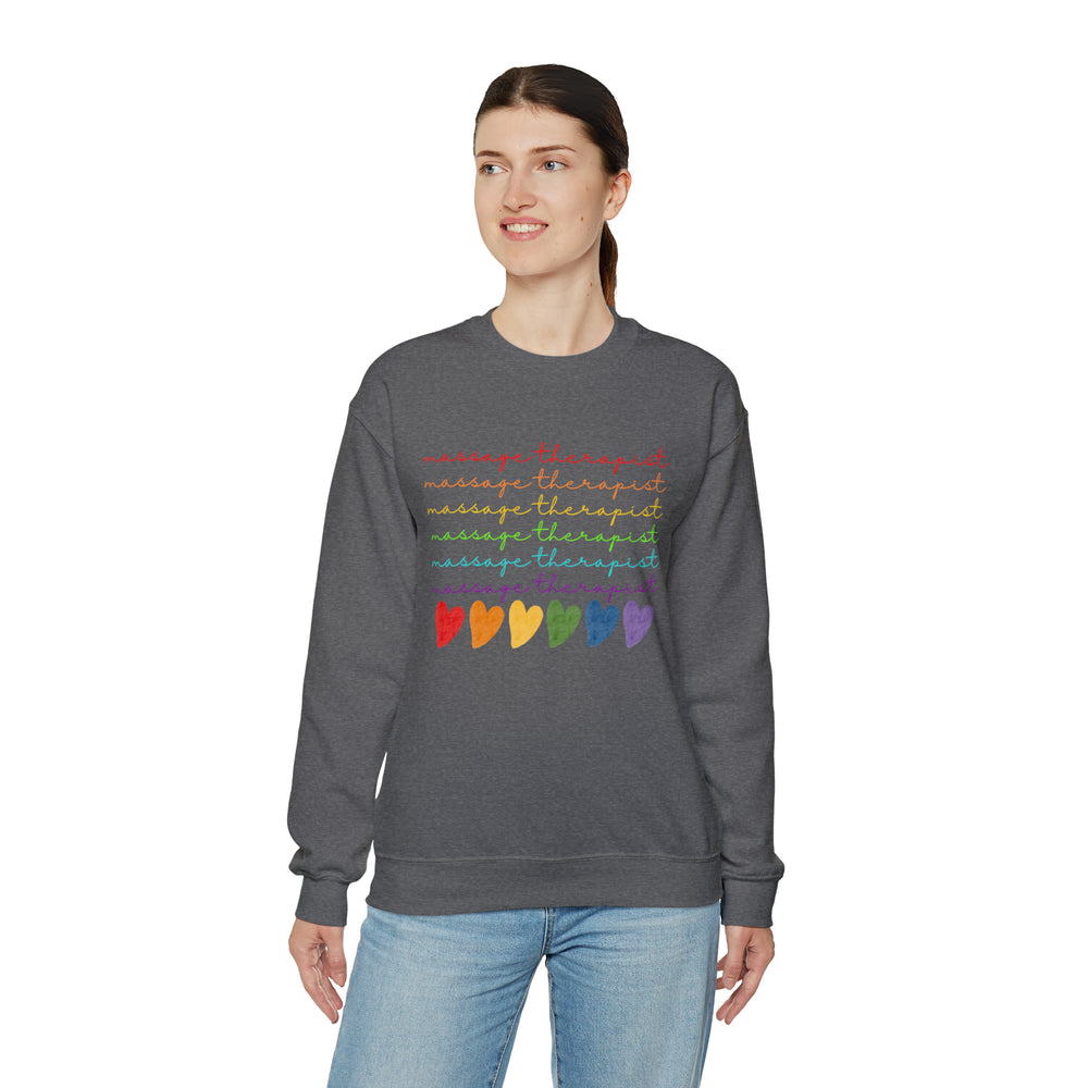 
                  
                    Unisex Heavy Blend™ Rainbow Massage Therapist Crewneck Sweatshirt
                  
                