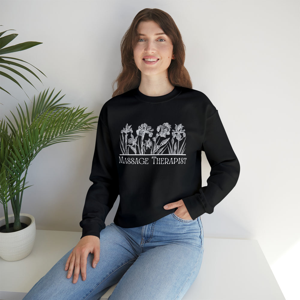 
                  
                    Unisex Heavy Blend™ Flowery Massage Therapist Crewneck Sweatshirt
                  
                