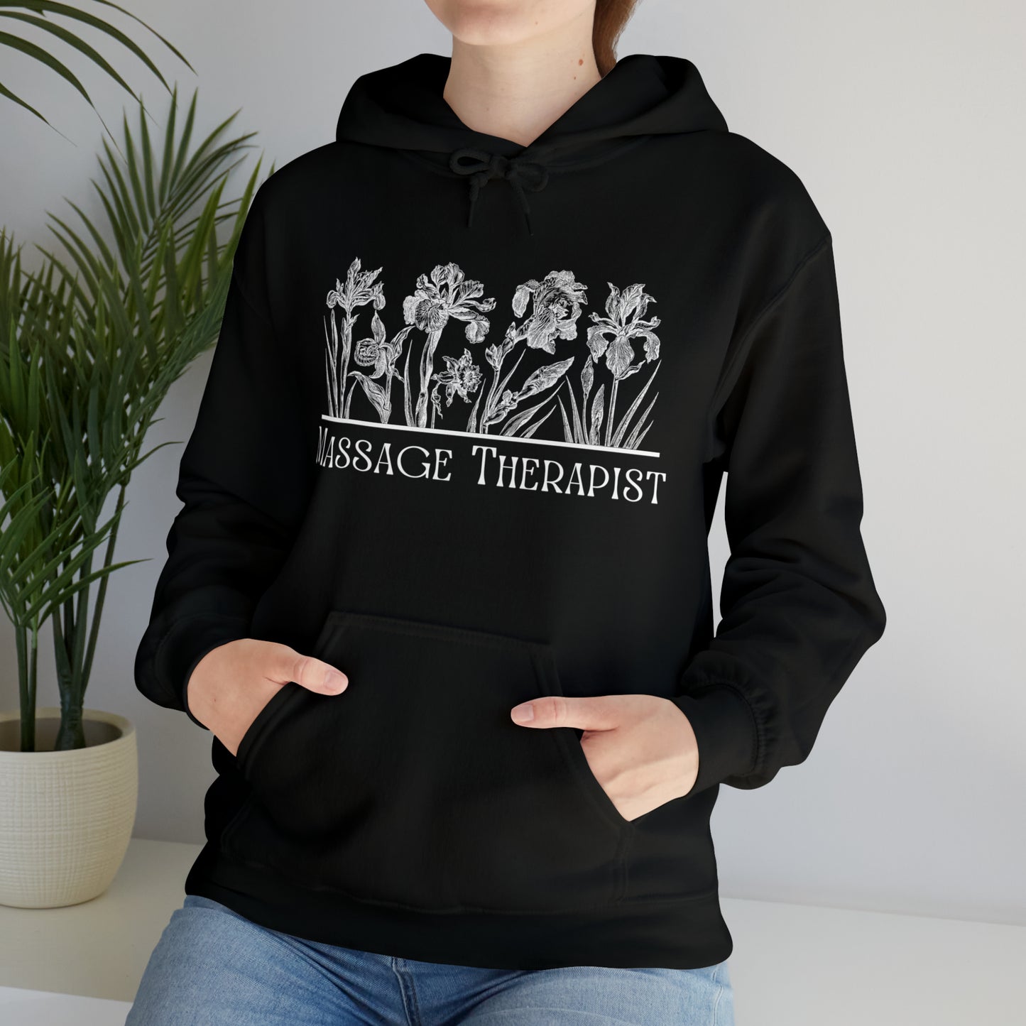 
                  
                    Unisex Heavy Blend™ Flowery Massage Therapist Hooded Sweatshirt
                  
                