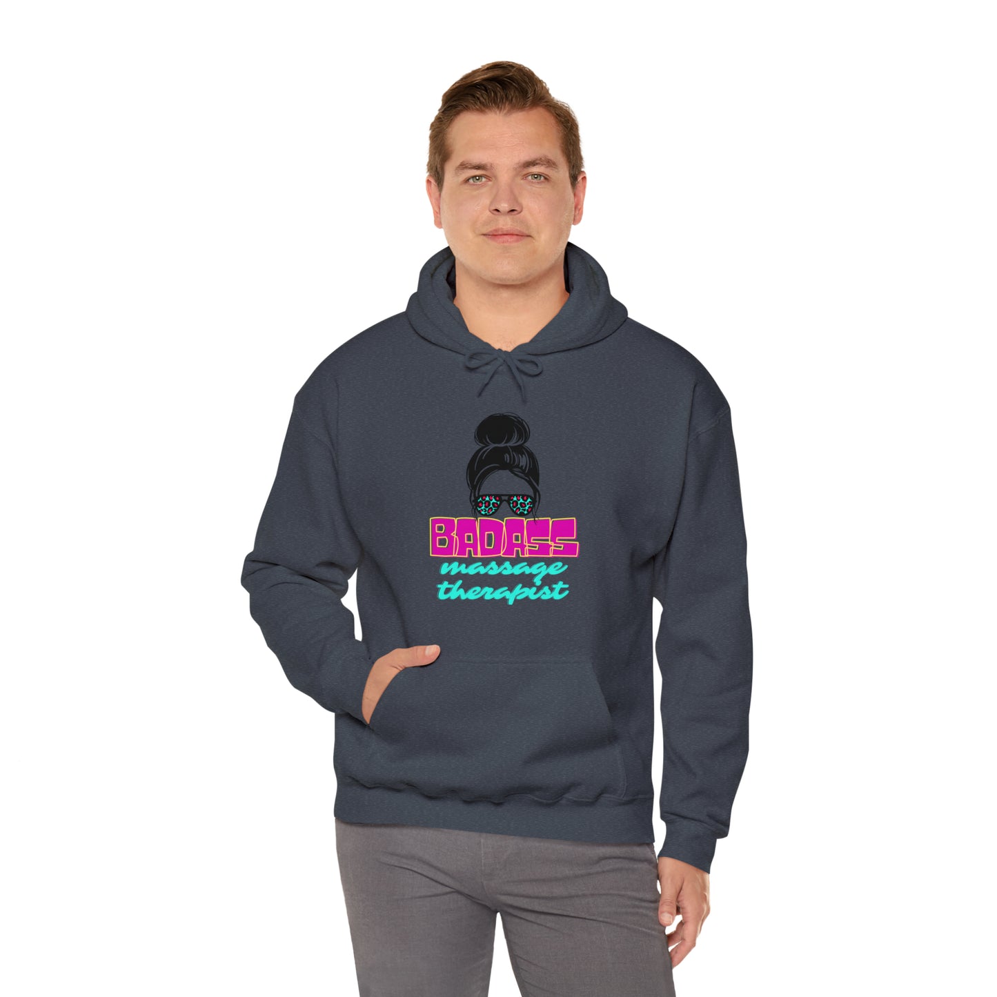 
                  
                    Unisex Heavy Blend™ Badass Massage Therapist Hooded Sweatshirt
                  
                