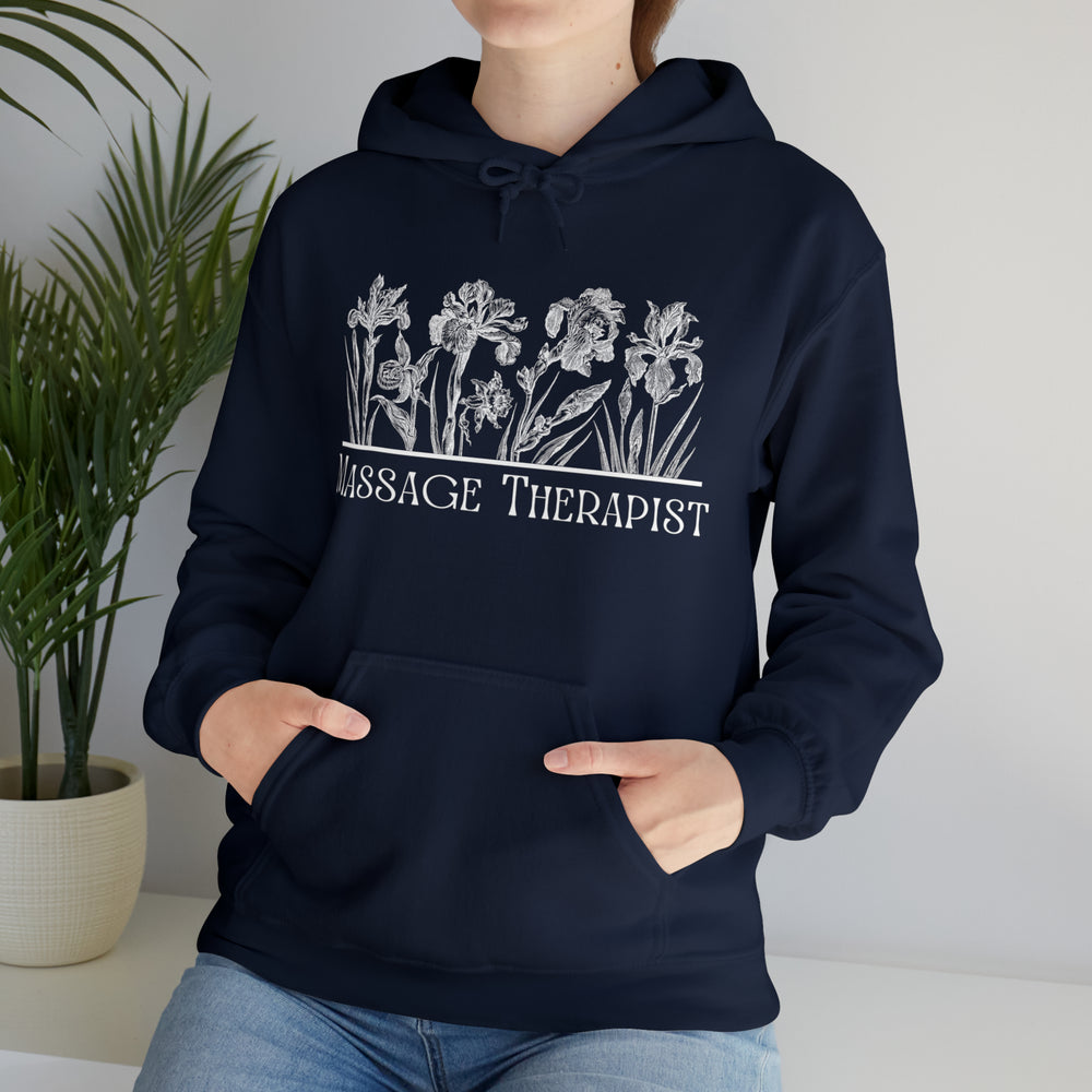 
                  
                    Unisex Heavy Blend™ Flowery Massage Therapist Hooded Sweatshirt
                  
                