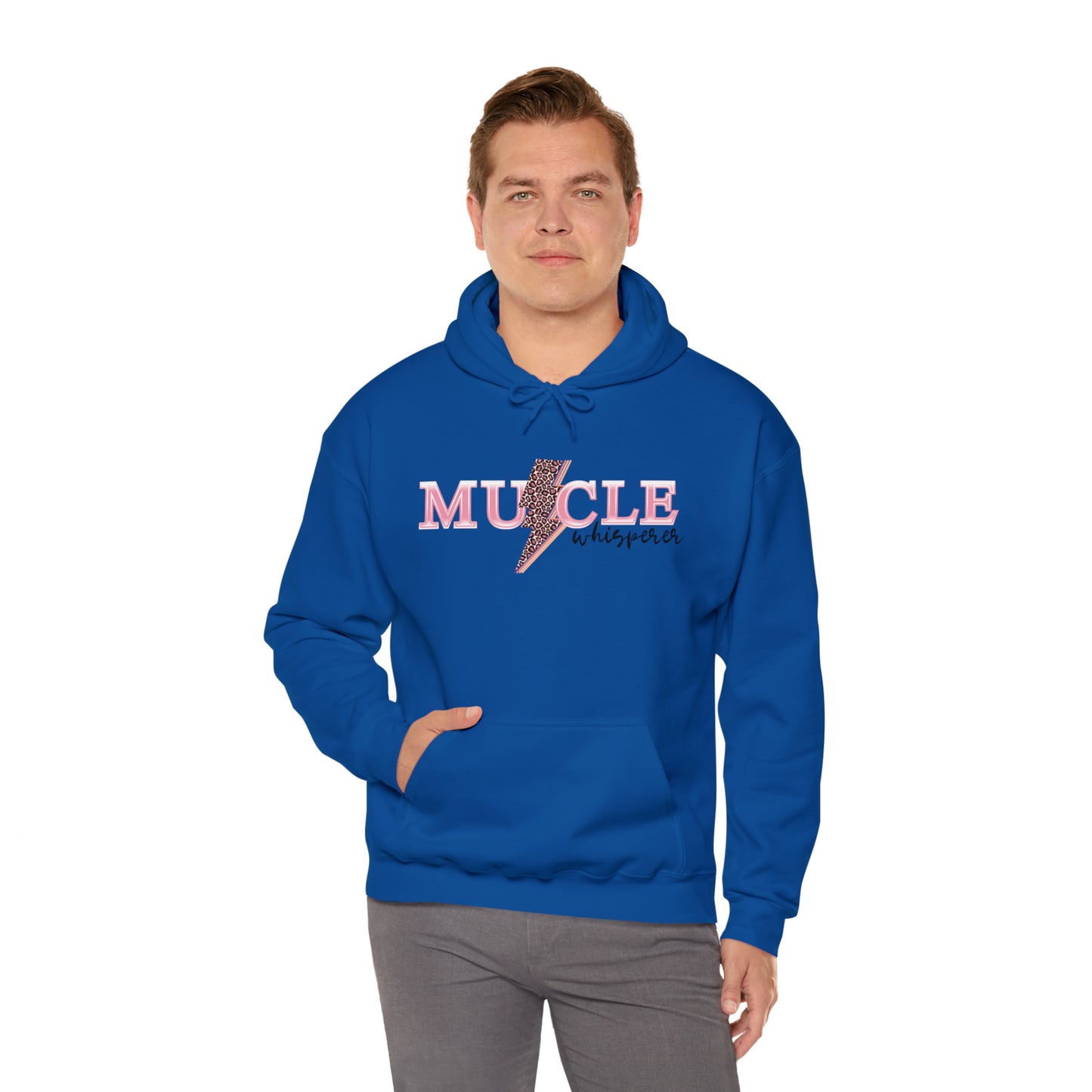 
                  
                    Unisex Heavy Blend™ Muscle Whisperer Hooded Sweatshirt
                  
                