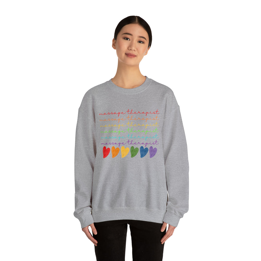 
                  
                    Unisex Heavy Blend™ Rainbow Massage Therapist Crewneck Sweatshirt
                  
                