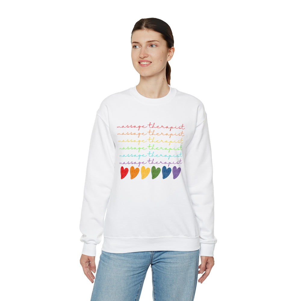 
                  
                    Unisex Heavy Blend™ Rainbow Massage Therapist Crewneck Sweatshirt
                  
                