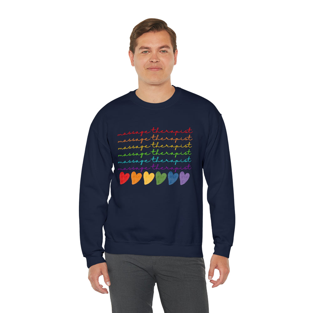 
                  
                    Unisex Heavy Blend™ Rainbow Massage Therapist Crewneck Sweatshirt
                  
                