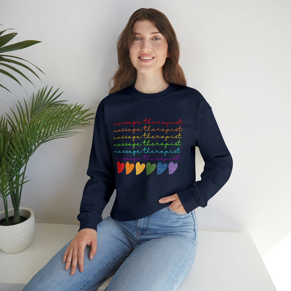 
                  
                    Unisex Heavy Blend™ Rainbow Massage Therapist Crewneck Sweatshirt
                  
                