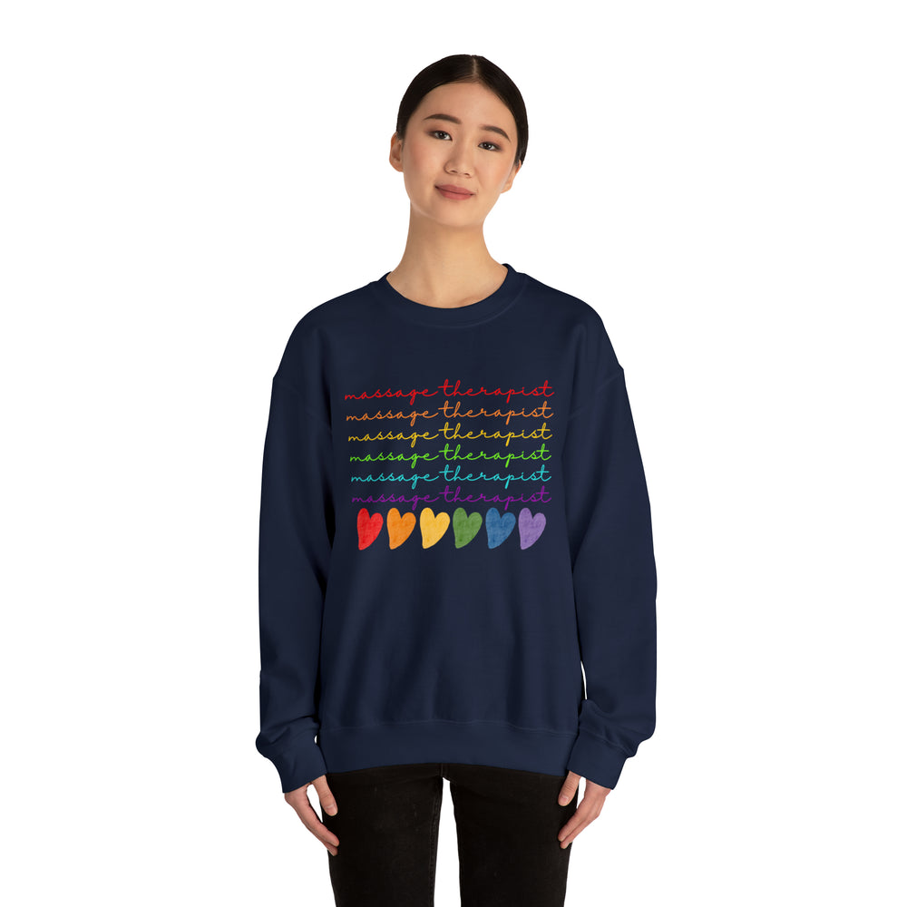 
                  
                    Unisex Heavy Blend™ Rainbow Massage Therapist Crewneck Sweatshirt
                  
                