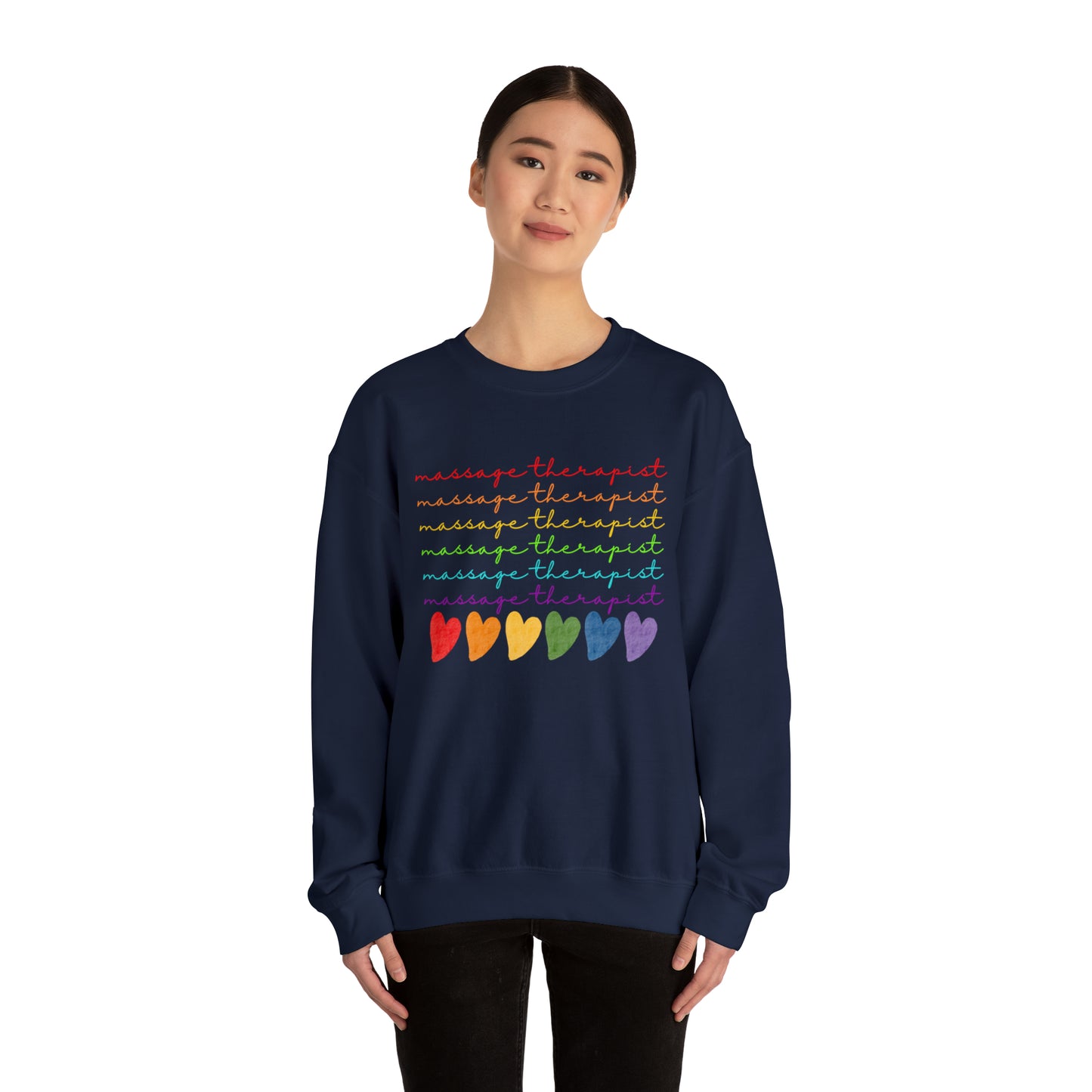 
                  
                    Unisex Heavy Blend™ Rainbow Massage Therapist Crewneck Sweatshirt
                  
                