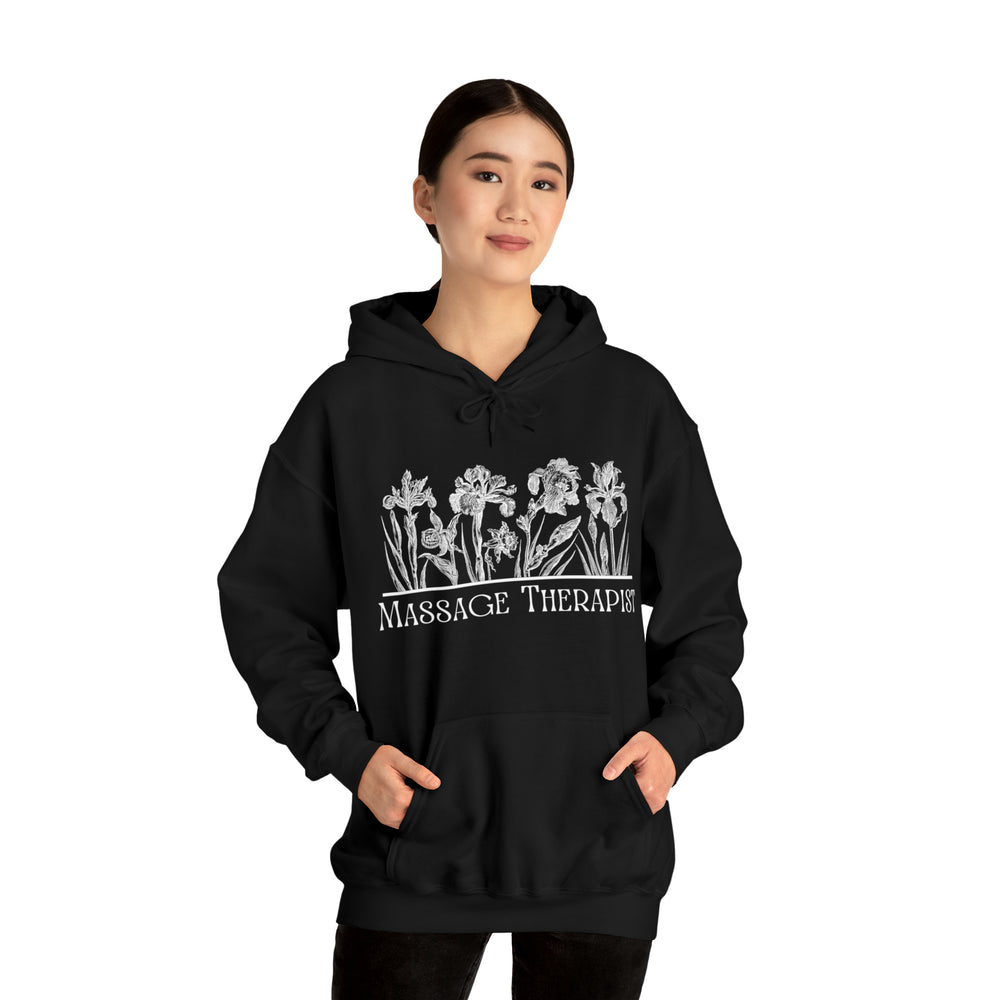 
                  
                    Unisex Heavy Blend™ Flowery Massage Therapist Hooded Sweatshirt
                  
                