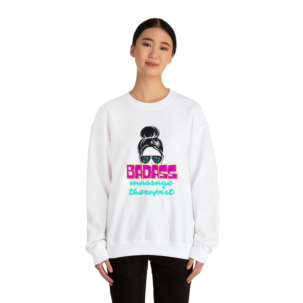 
                  
                    Unisex Heavy Blend™ Badass Massage Therapist Crewneck Sweatshirt
                  
                