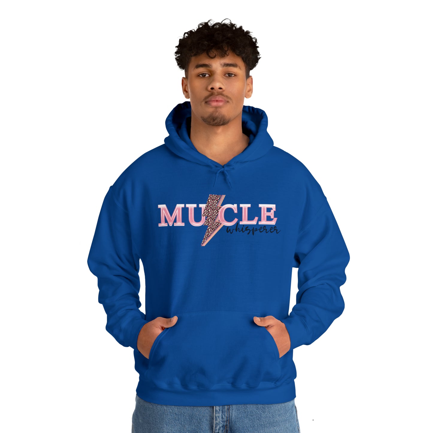 
                  
                    Unisex Heavy Blend™ Muscle Whisperer Hooded Sweatshirt
                  
                