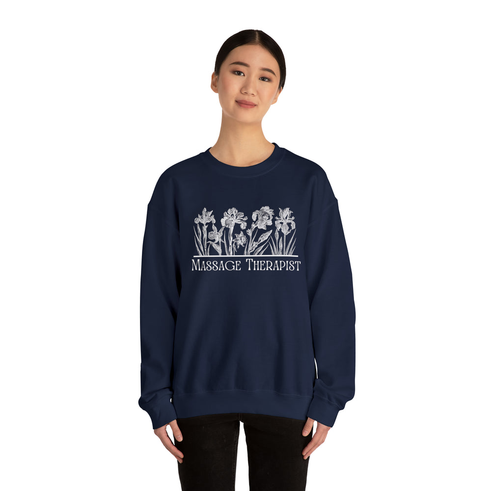 
                  
                    Unisex Heavy Blend™ Flowery Massage Therapist Crewneck Sweatshirt
                  
                