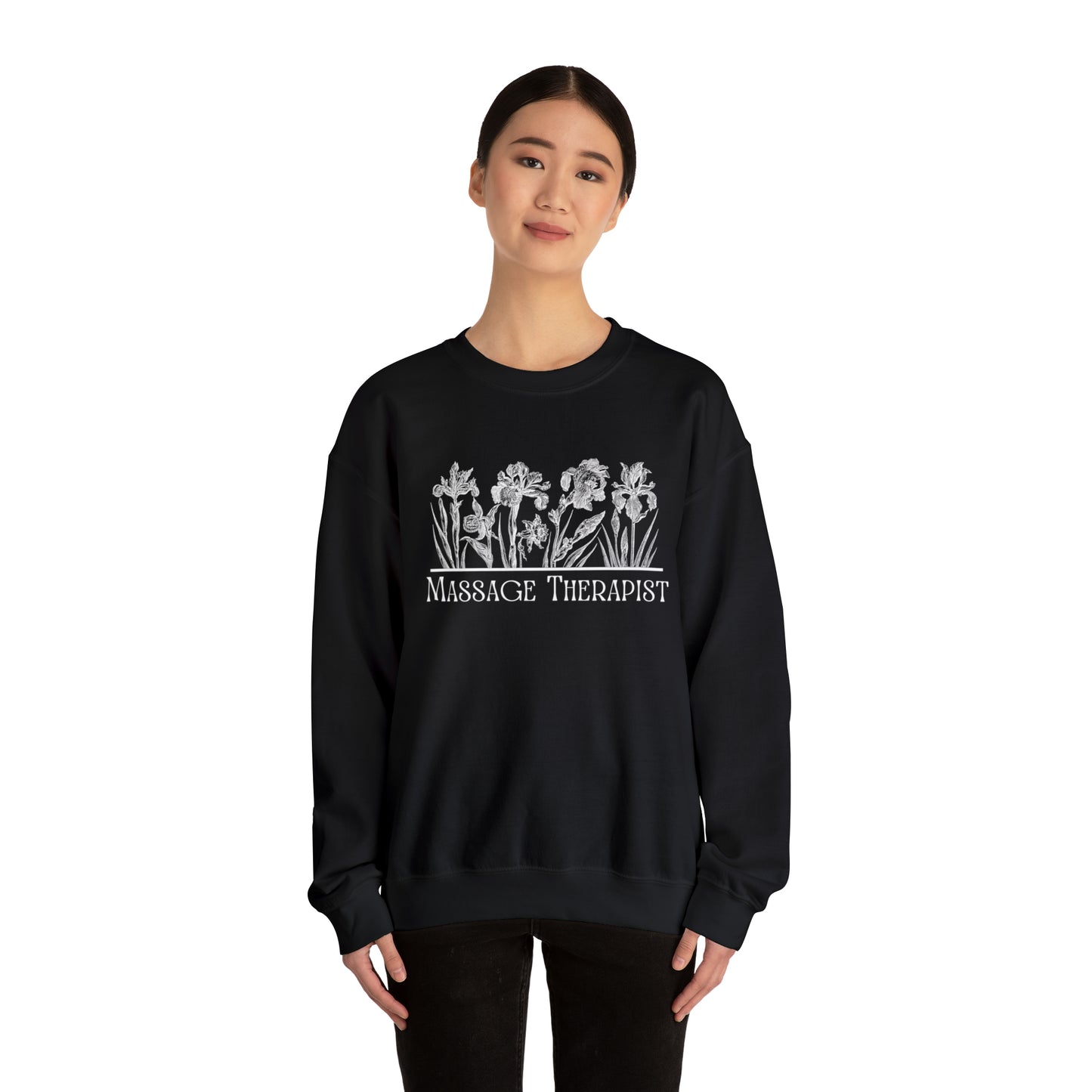 
                  
                    Unisex Heavy Blend™ Flowery Massage Therapist Crewneck Sweatshirt
                  
                