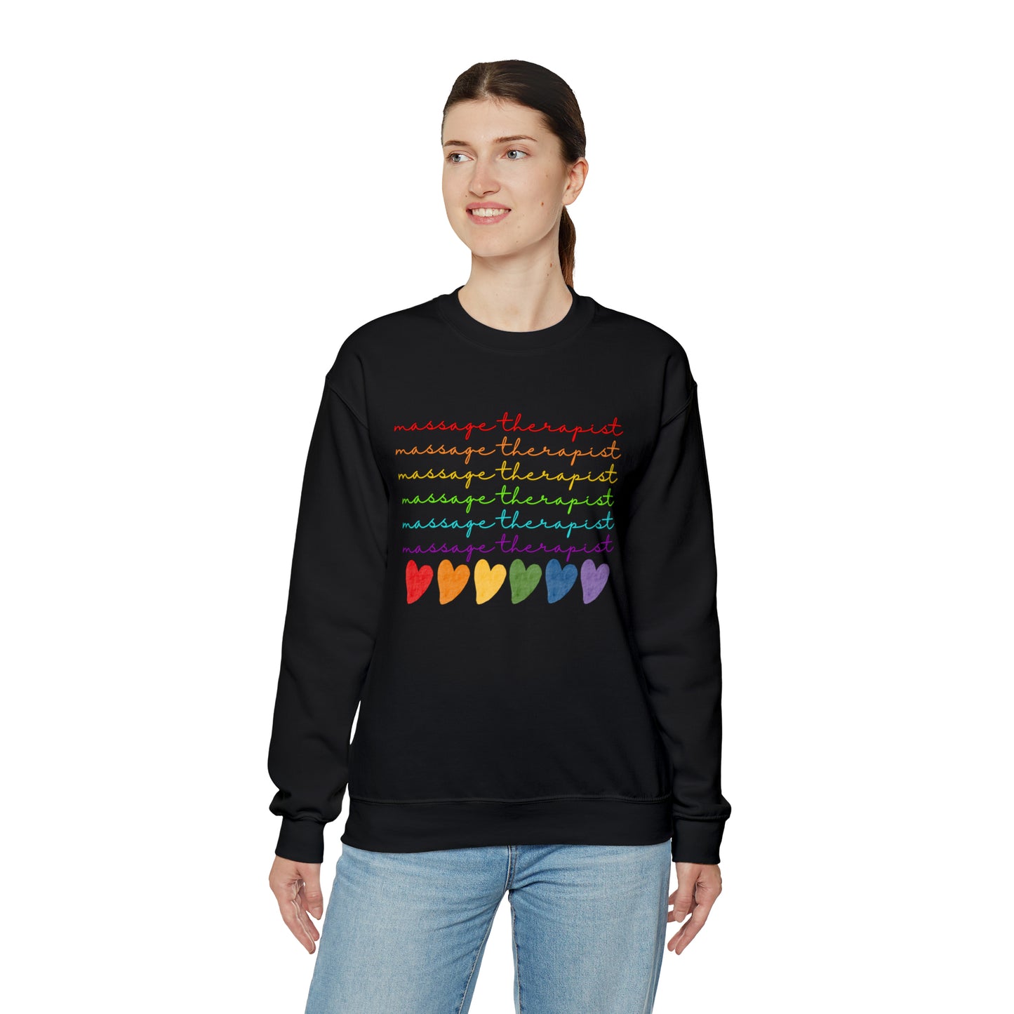 
                  
                    Unisex Heavy Blend™ Rainbow Massage Therapist Crewneck Sweatshirt
                  
                