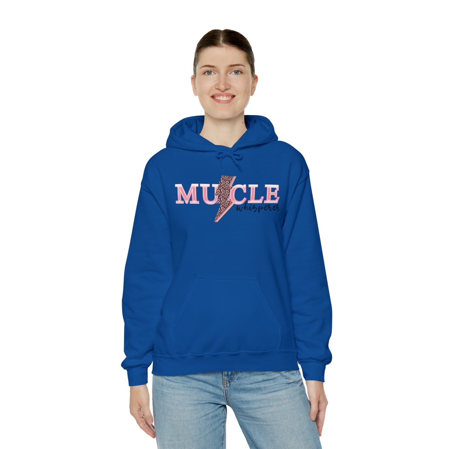 
                  
                    Unisex Heavy Blend™ Muscle Whisperer Hooded Sweatshirt
                  
                