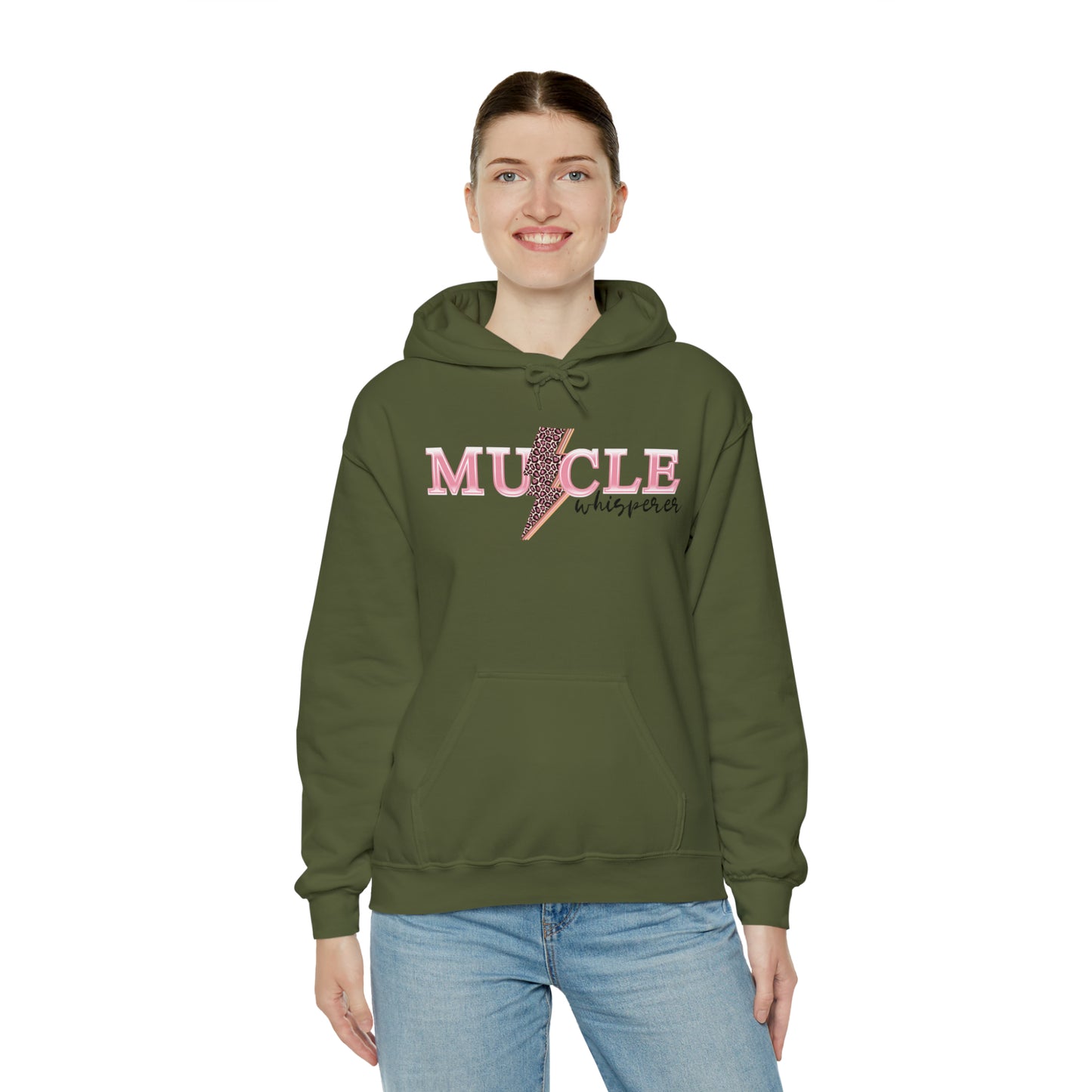 
                  
                    Unisex Heavy Blend™ Muscle Whisperer Hooded Sweatshirt
                  
                