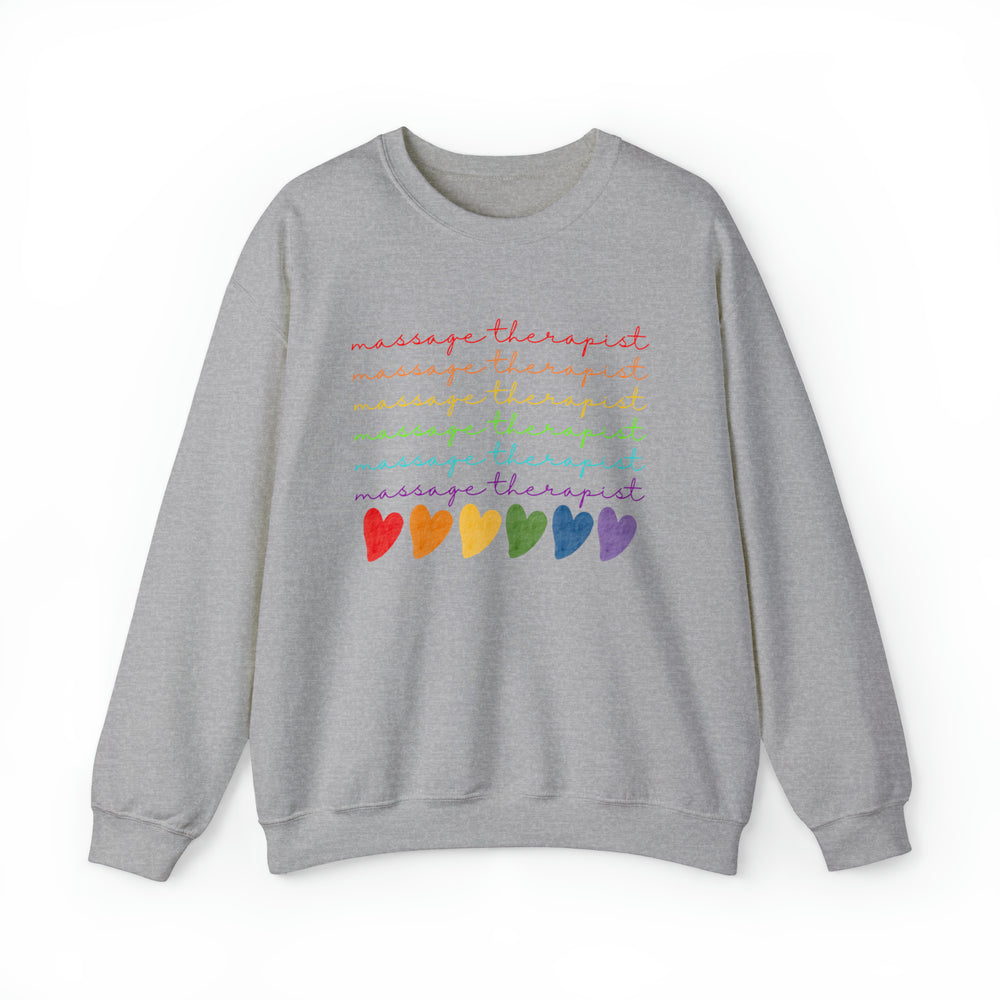 
                  
                    Unisex Heavy Blend™ Rainbow Massage Therapist Crewneck Sweatshirt
                  
                