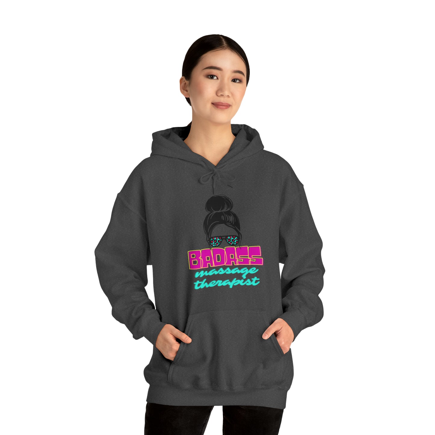 
                  
                    Unisex Heavy Blend™ Badass Massage Therapist Hooded Sweatshirt
                  
                