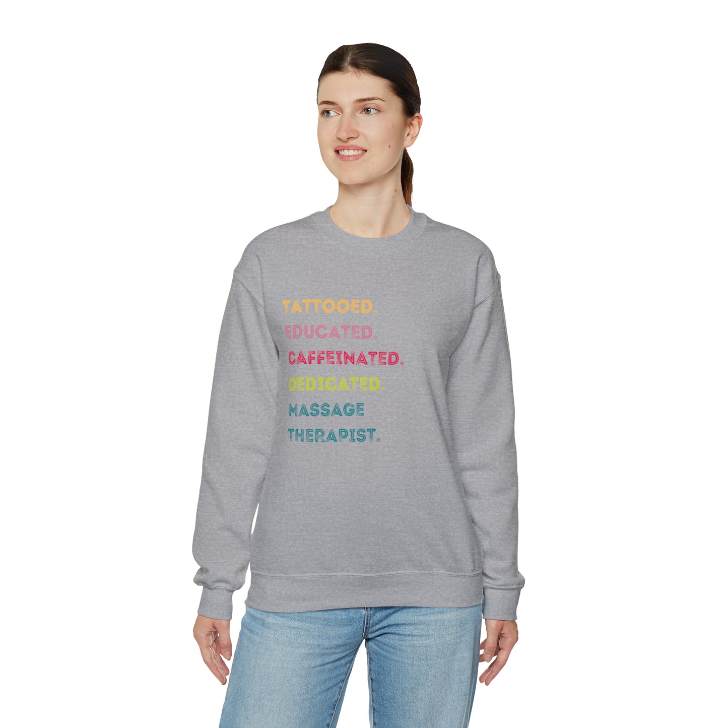 
                  
                    Unisex Heavy Blend™ Tattooed & Educated Crewneck Sweatshirt
                  
                