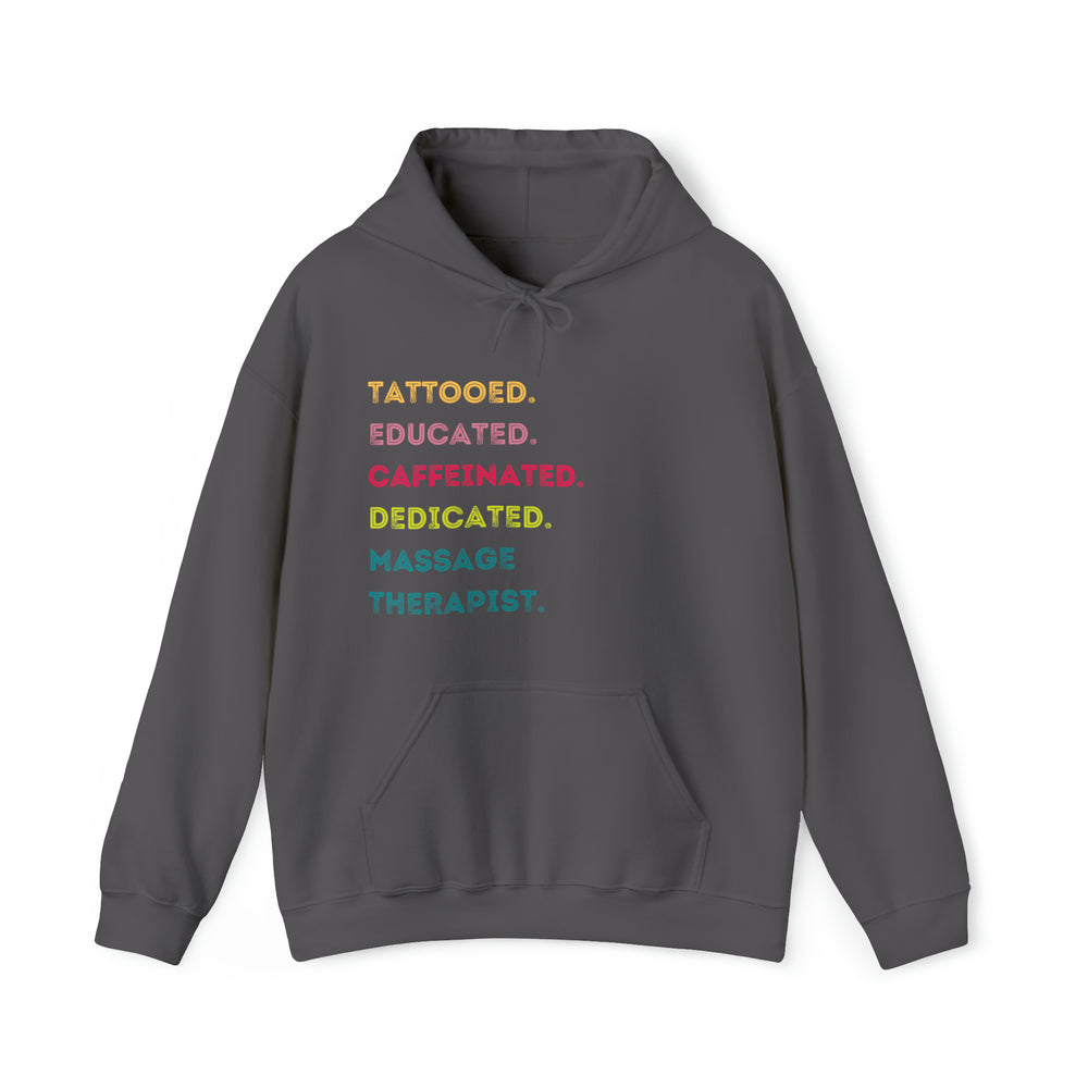 Unisex Heavy Blend™ Tattooed & Educated Hooded Sweatshirt