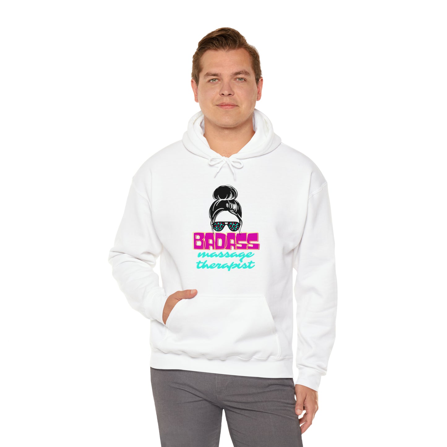 
                  
                    Unisex Heavy Blend™ Badass Massage Therapist Hooded Sweatshirt
                  
                