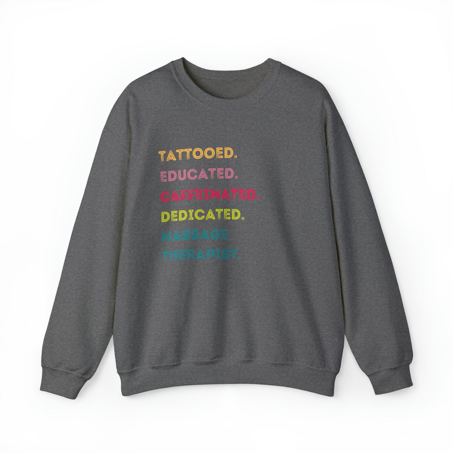 
                  
                    Unisex Heavy Blend™ Tattooed & Educated Crewneck Sweatshirt
                  
                