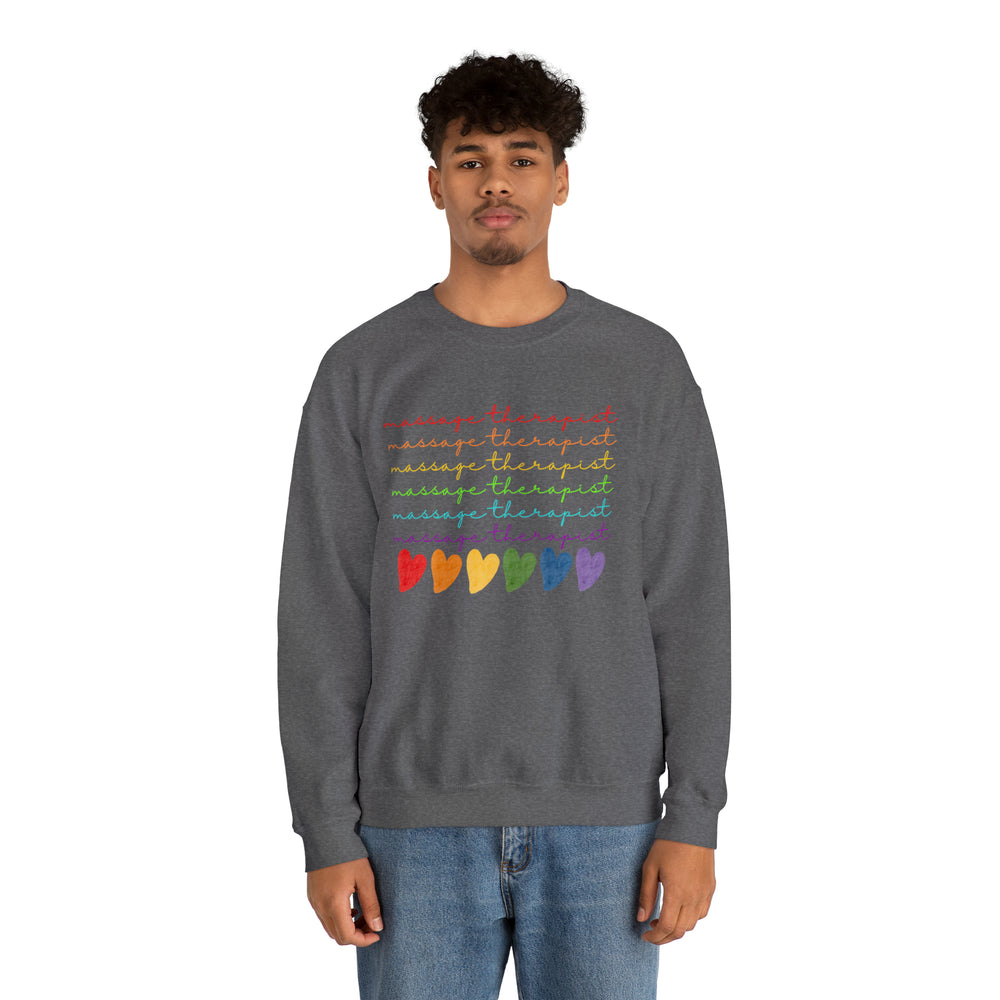 
                  
                    Unisex Heavy Blend™ Rainbow Massage Therapist Crewneck Sweatshirt
                  
                