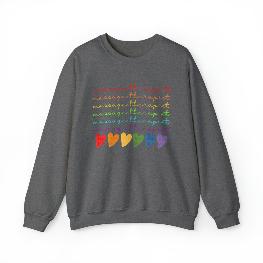 
                  
                    Unisex Heavy Blend™ Rainbow Massage Therapist Crewneck Sweatshirt
                  
                