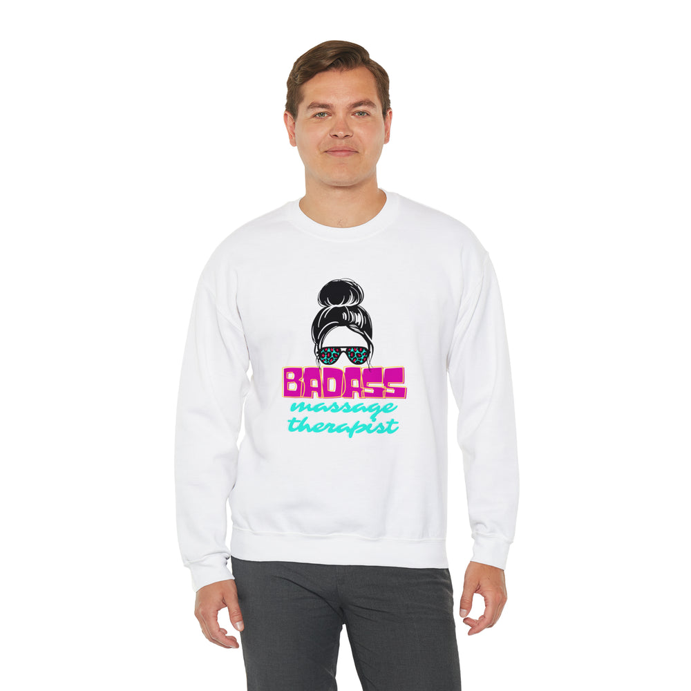 
                  
                    Unisex Heavy Blend™ Badass Massage Therapist Crewneck Sweatshirt
                  
                