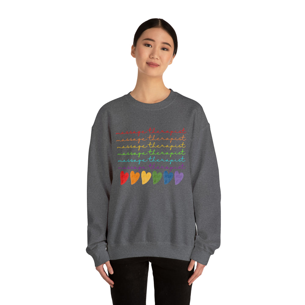 
                  
                    Unisex Heavy Blend™ Rainbow Massage Therapist Crewneck Sweatshirt
                  
                