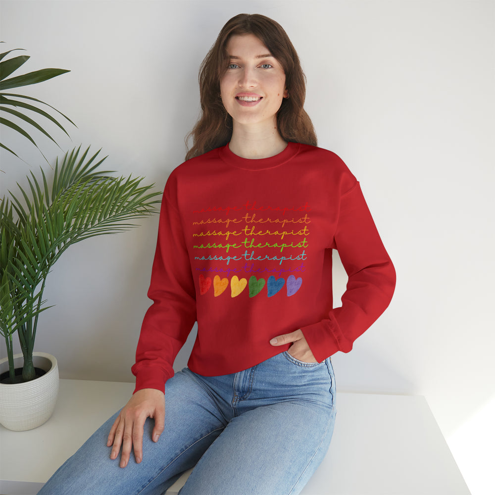 
                  
                    Unisex Heavy Blend™ Rainbow Massage Therapist Crewneck Sweatshirt
                  
                