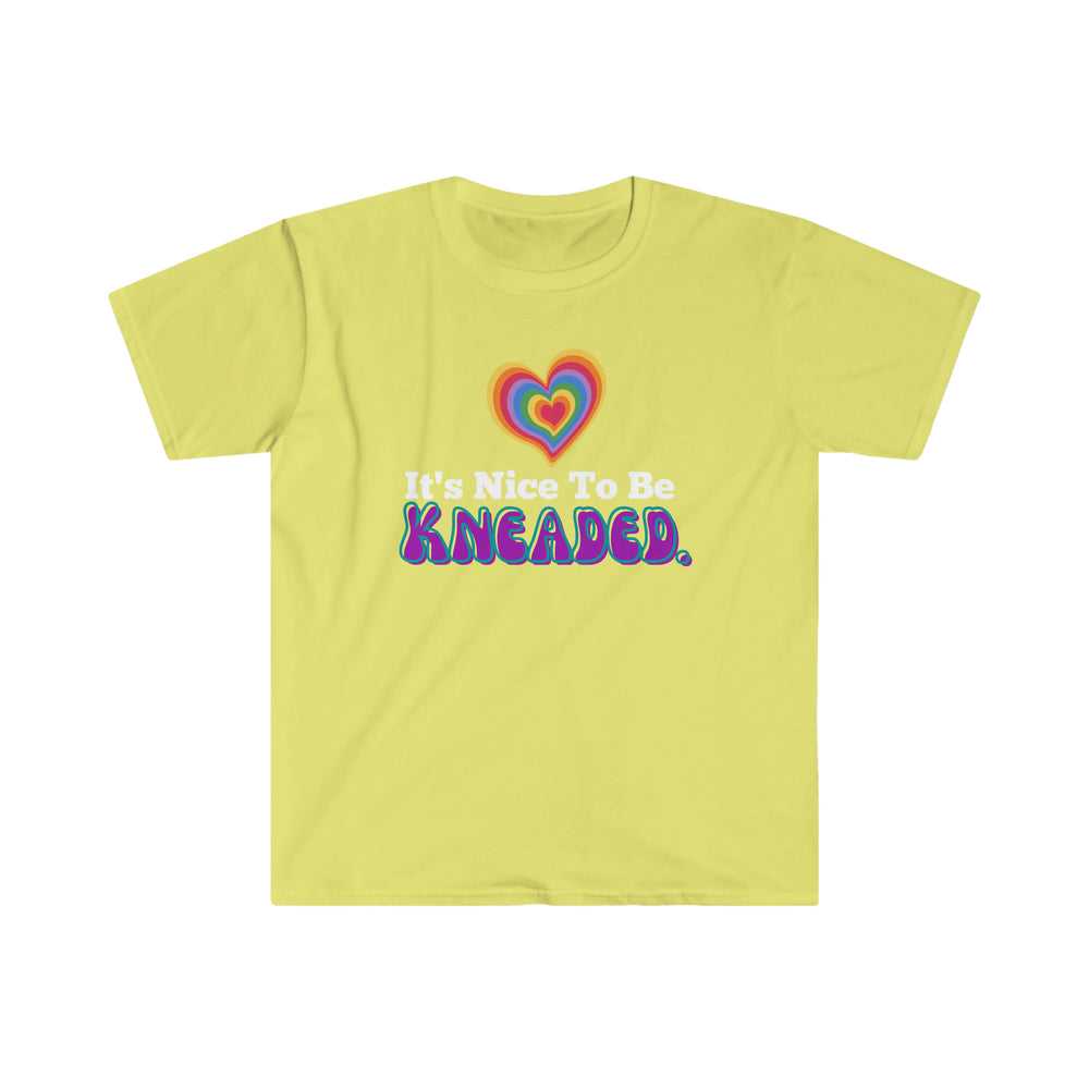 
                  
                    Unisex Nice to be Kneaded Softstyle T-Shirt
                  
                