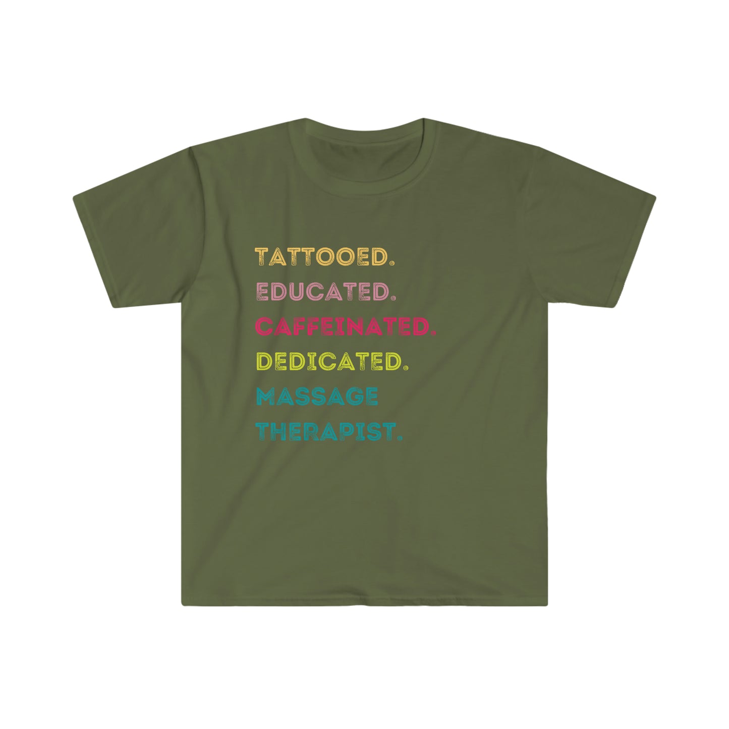 
                  
                    Unisex Tattooed and Educated Softstyle T-Shirt
                  
                