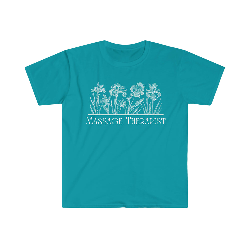 
                  
                    Unisex Flowery Massage Therapist Softstyle T-Shirt
                  
                