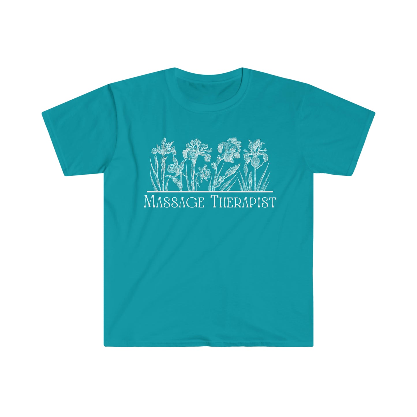 
                  
                    Unisex Flowery Massage Therapist Softstyle T-Shirt
                  
                