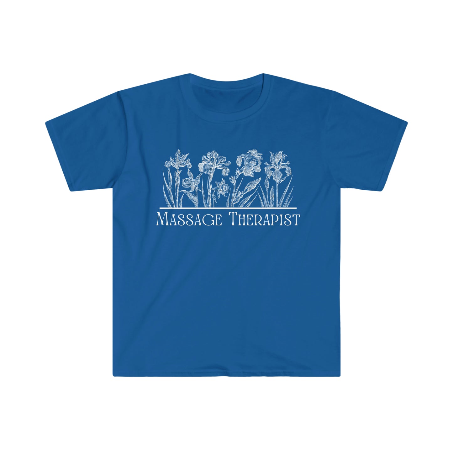 
                  
                    Unisex Flowery Massage Therapist Softstyle T-Shirt
                  
                