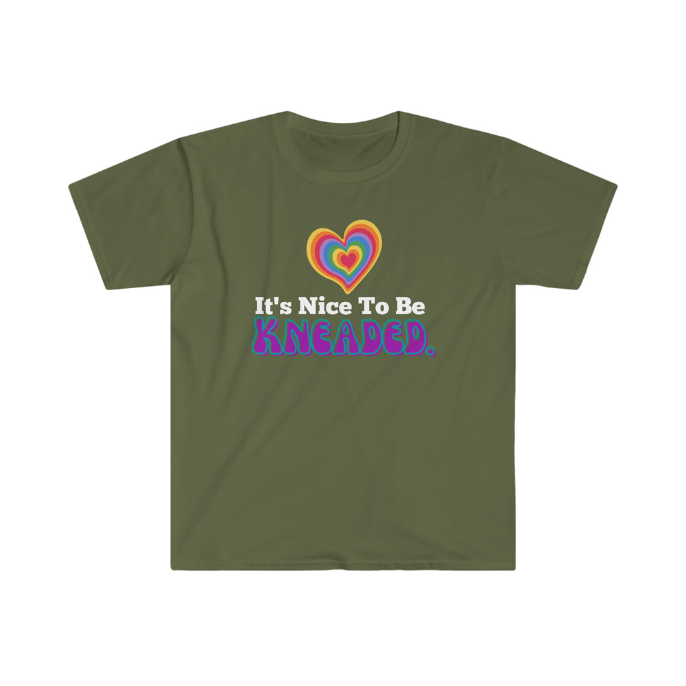 
                  
                    Unisex Nice to be Kneaded Softstyle T-Shirt
                  
                