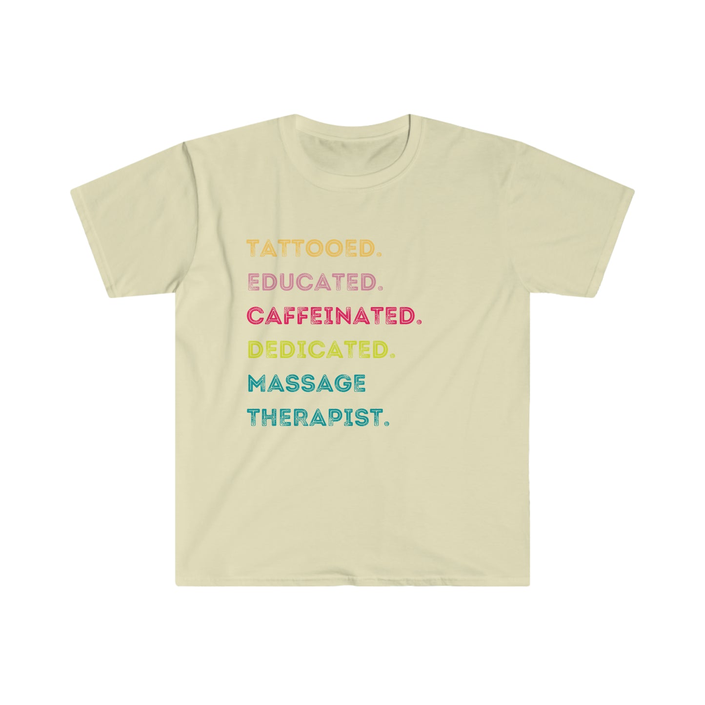 
                  
                    Unisex Tattooed and Educated Softstyle T-Shirt
                  
                