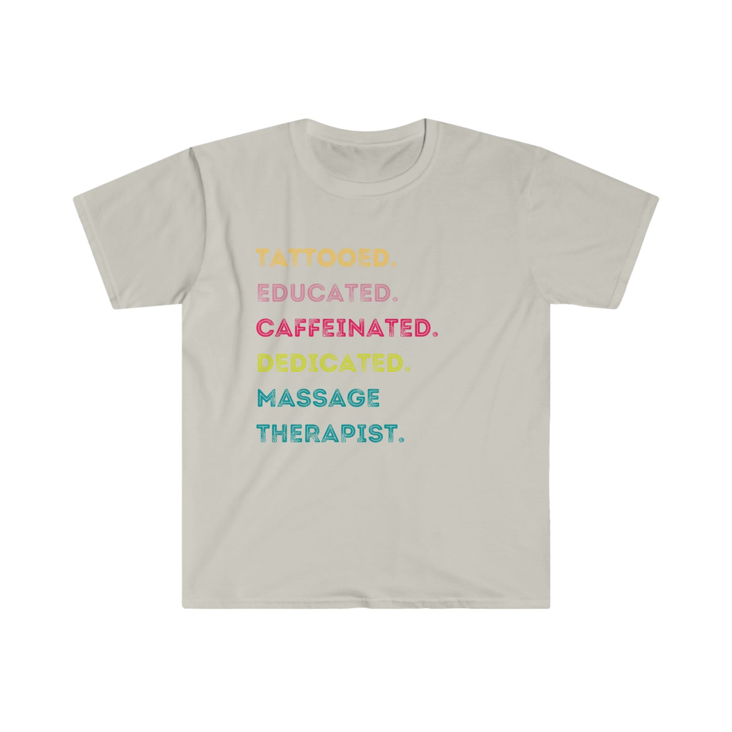 
                  
                    Unisex Tattooed and Educated Softstyle T-Shirt
                  
                