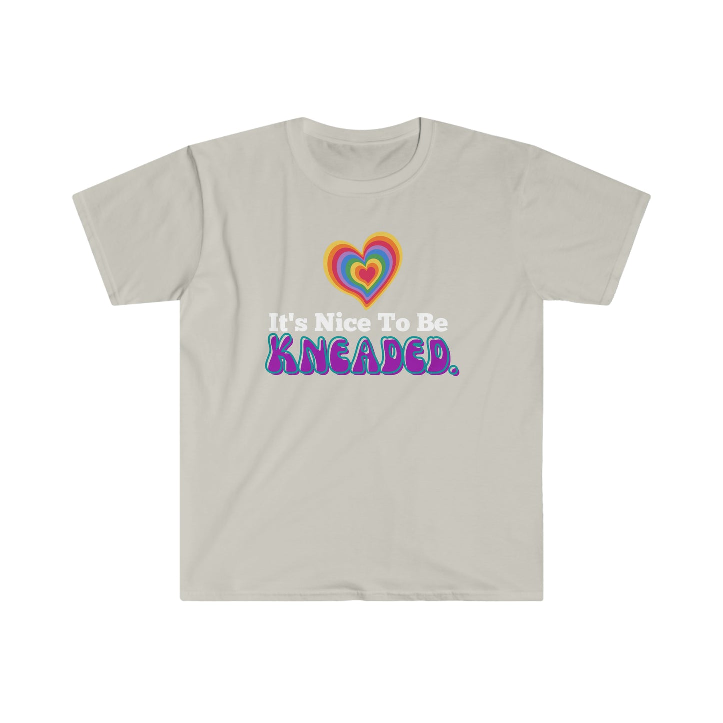 
                  
                    Unisex Nice to be Kneaded Softstyle T-Shirt
                  
                