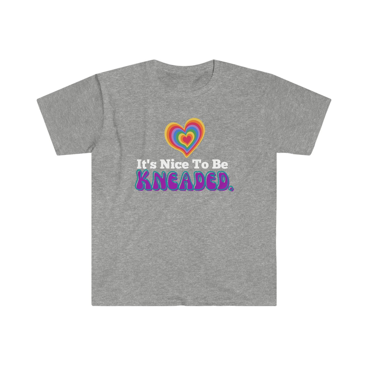 
                  
                    Unisex Nice to be Kneaded Softstyle T-Shirt
                  
                