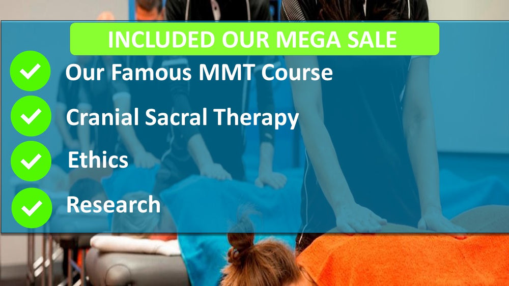 
                  
                    MEGA BUNDLE SALE MEDICAL MASSAGE, plus CUPPING, CRANIAL SACRAL THERAPY Plus ETHICS only $99 for all
                  
                